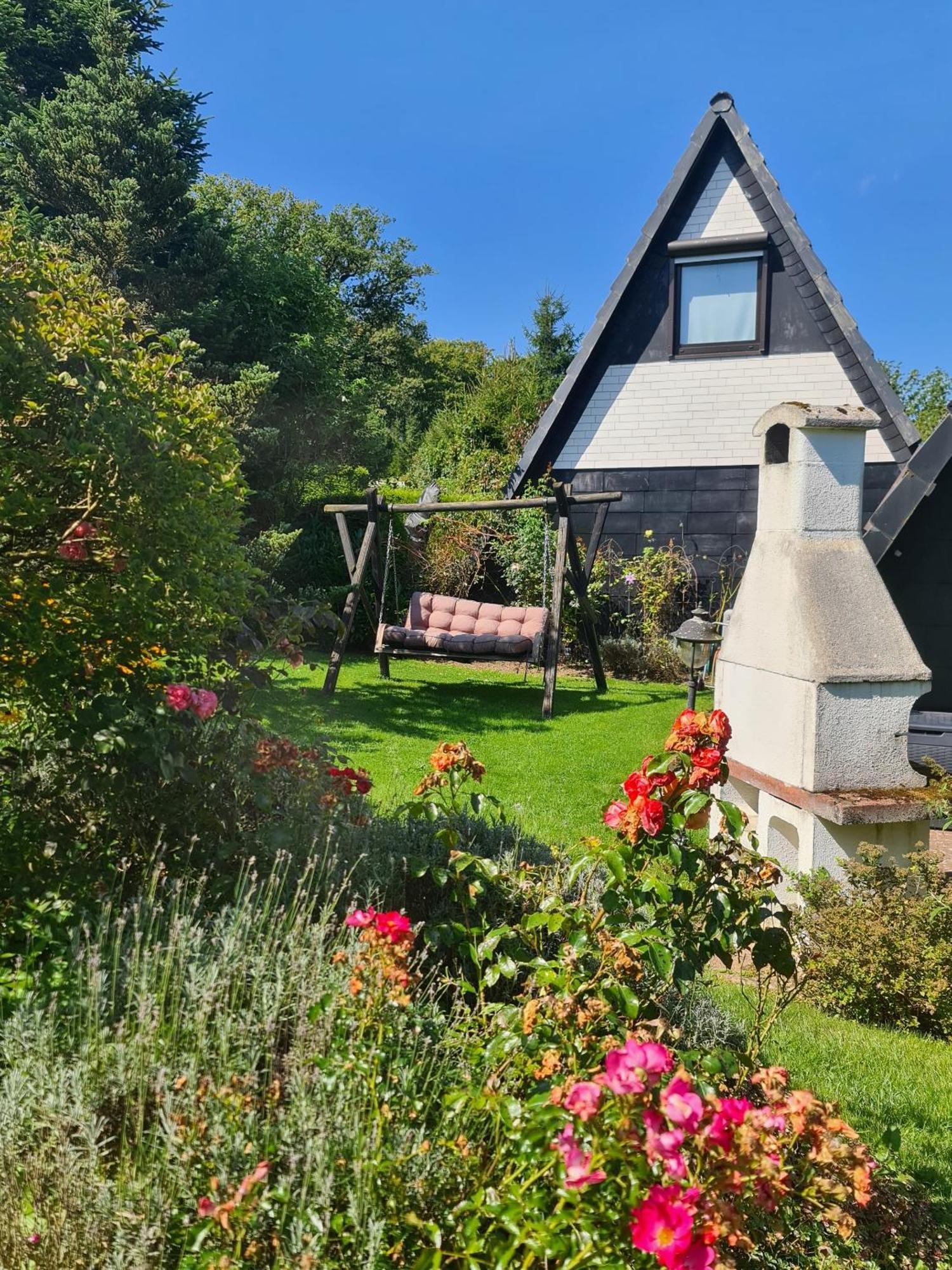 Haus Rosengarten Mit Sauna Bad Wünnenberg Eksteriør billede