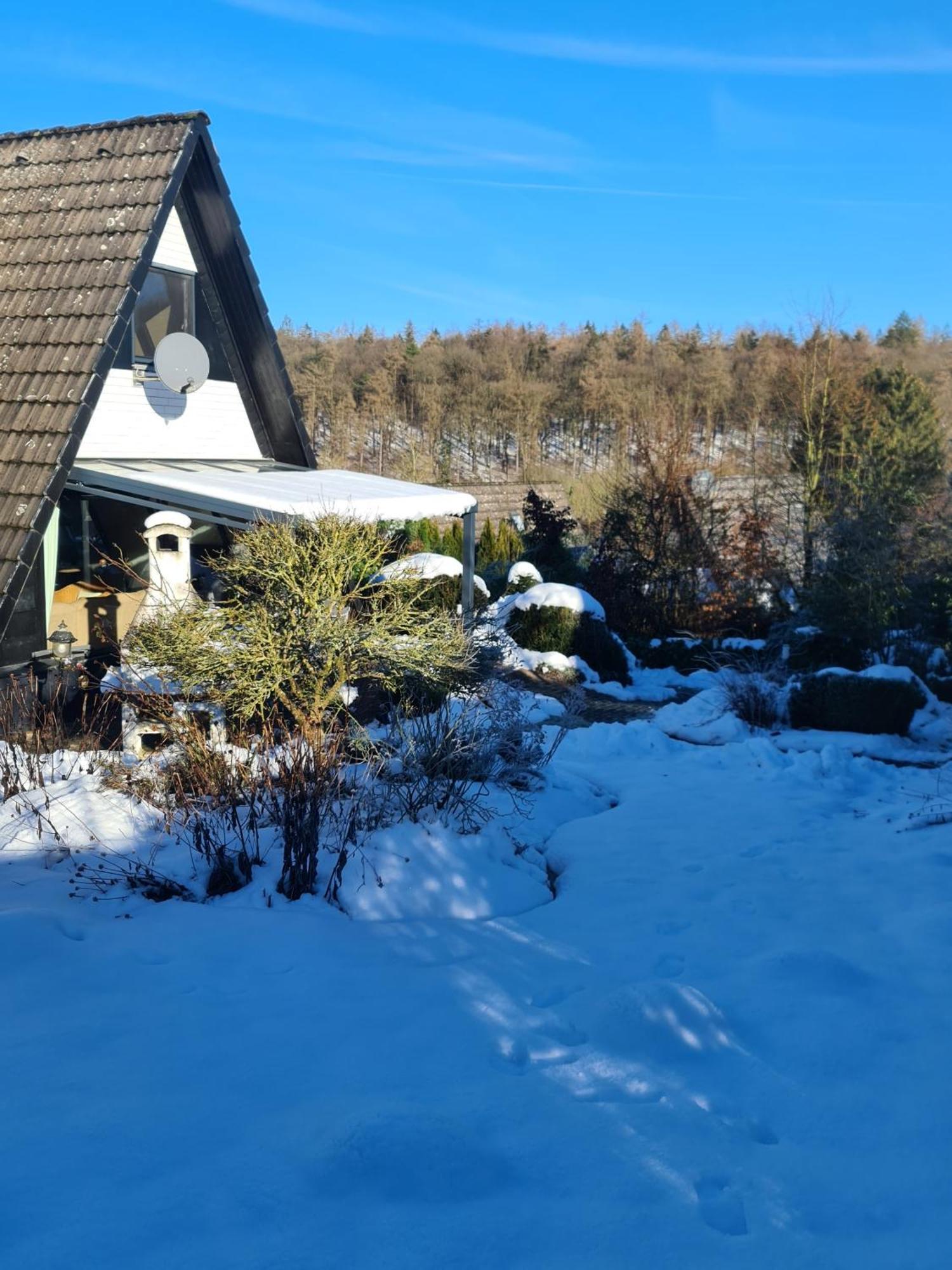 Haus Rosengarten Mit Sauna Bad Wünnenberg Eksteriør billede