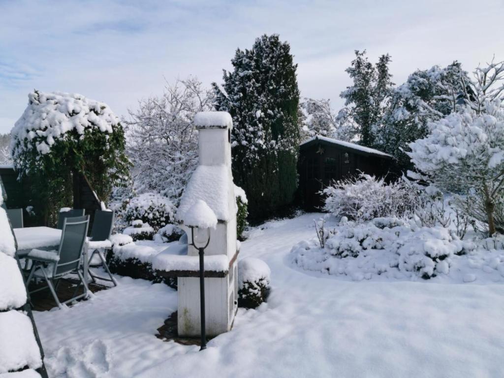 Haus Rosengarten Mit Sauna Bad Wünnenberg Eksteriør billede